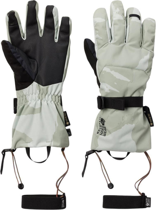 All Tracks GTX Gloves - Womens - white sage snowdrifts print 1