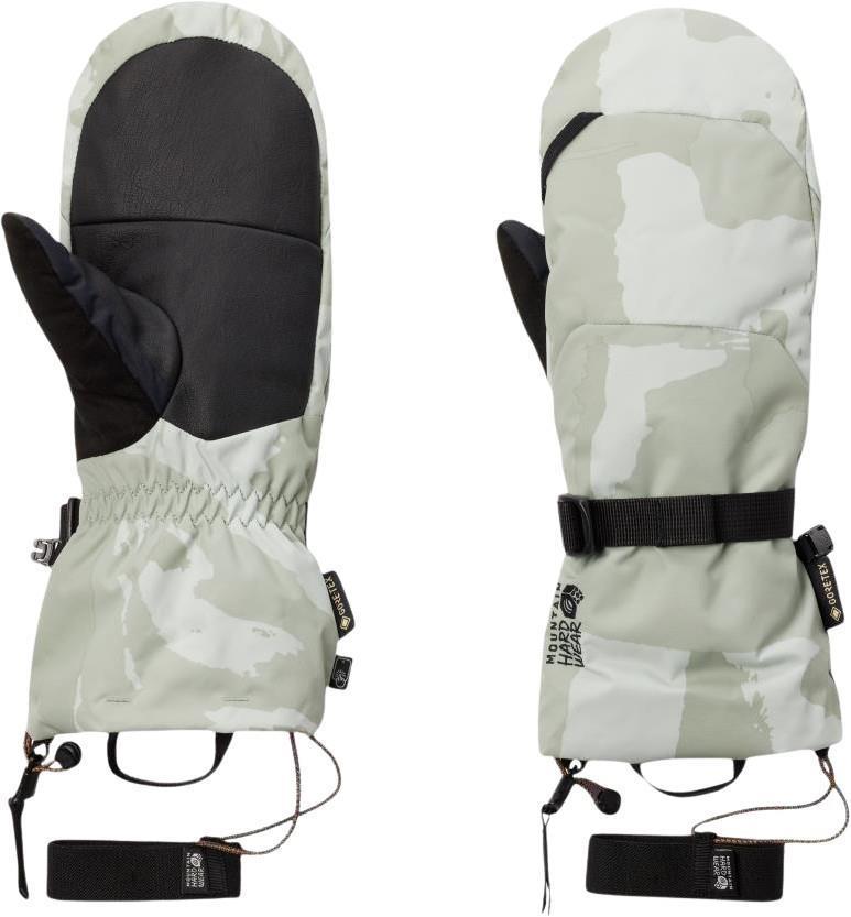 All Tracks GTX Mitts - white sage snowdrifts print 1