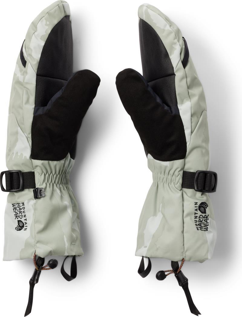 All Tracks GTX Mitts - white sage snowdrifts print 1