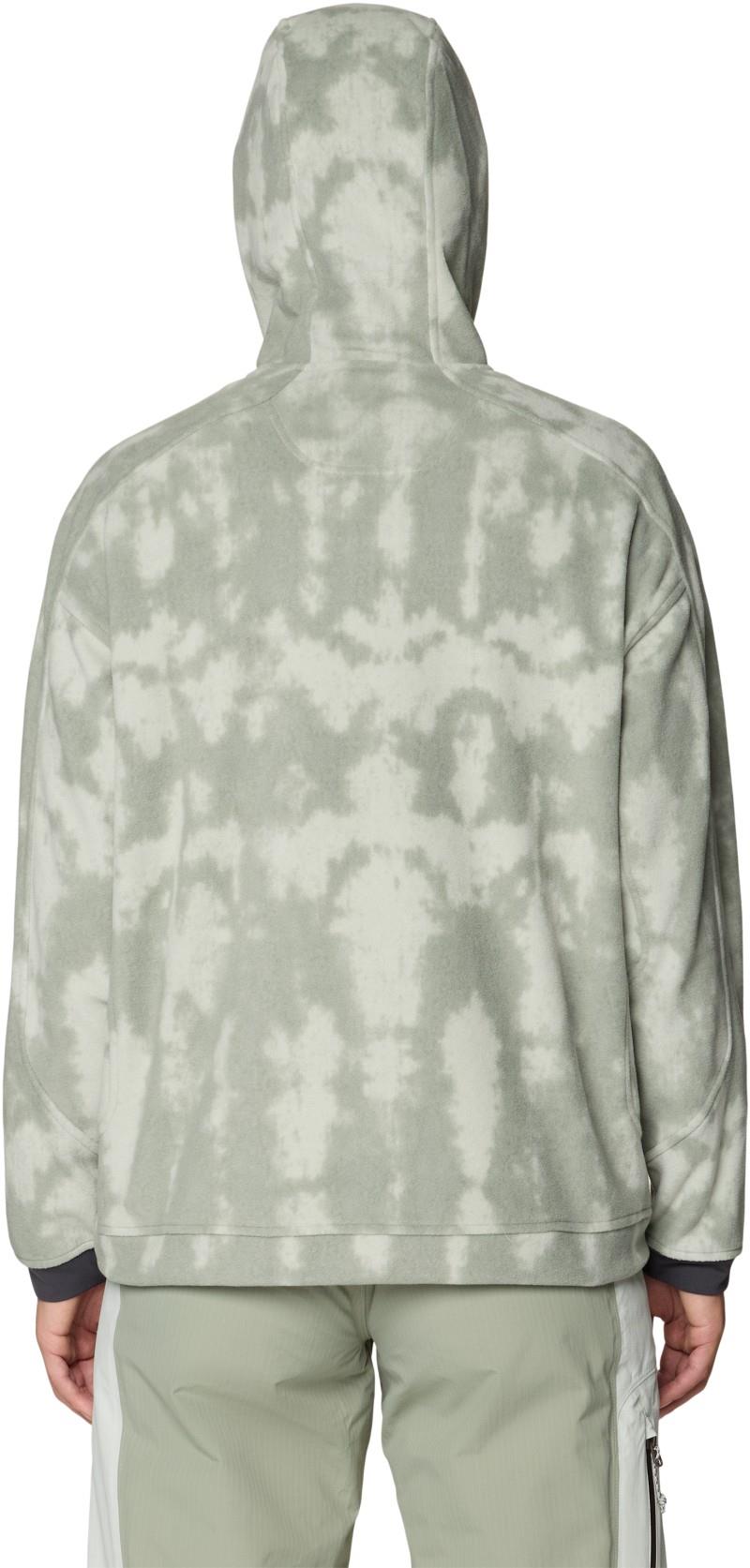 Apres Pro Fleece Hoody - Womens - silt grey shadowdye print 1