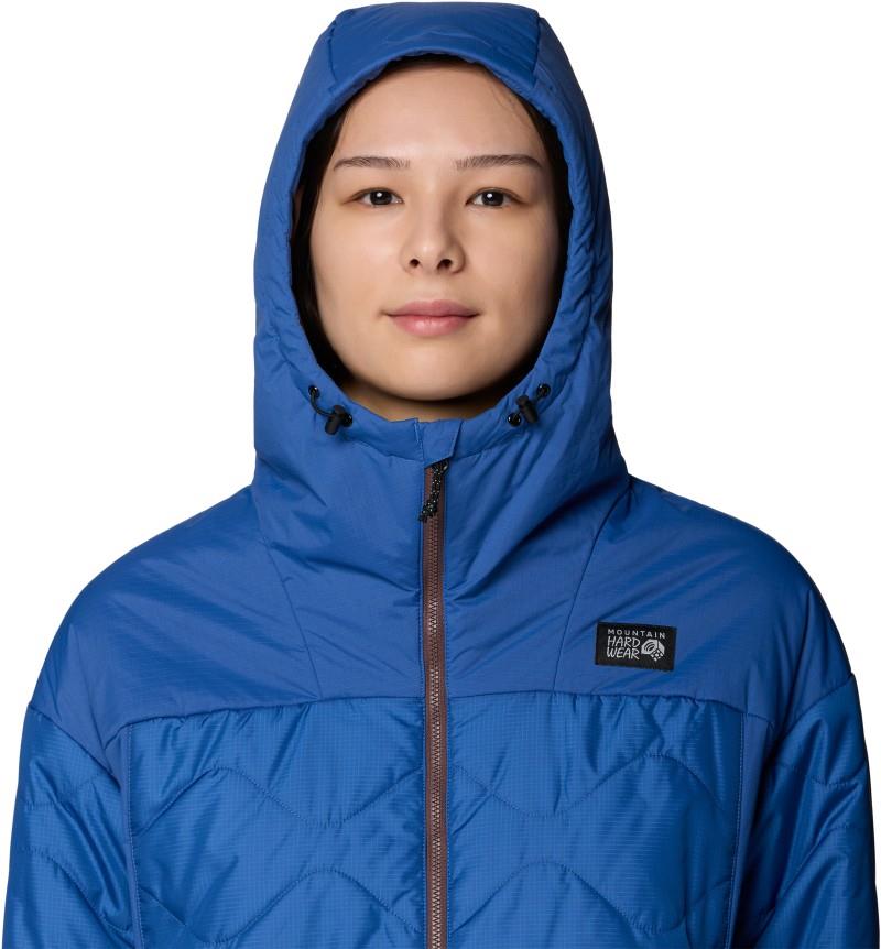 Apres Pro Insulated Hooded Jacket - Womens - berry blue 1