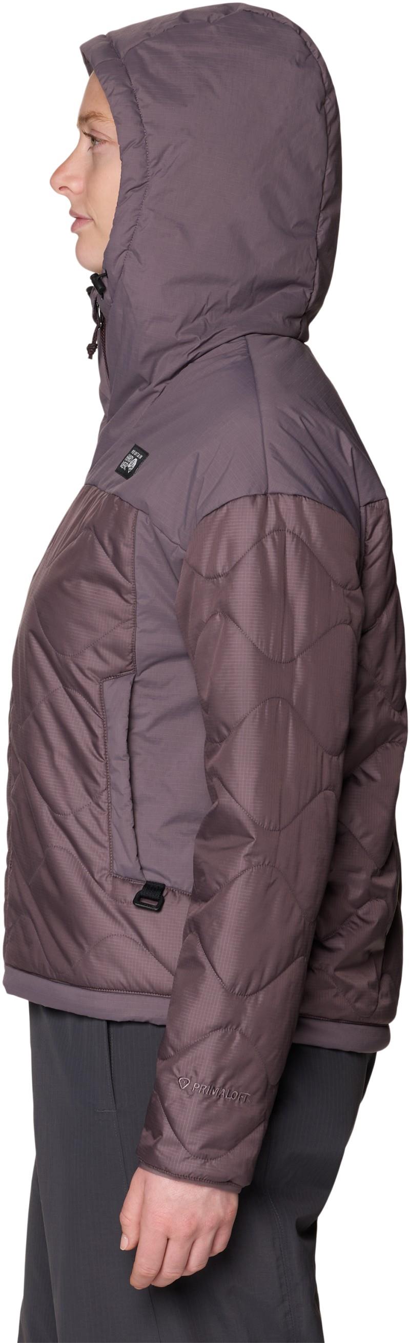 Apres Pro Insulated Hooded Jacket - Womens - purple sage 1