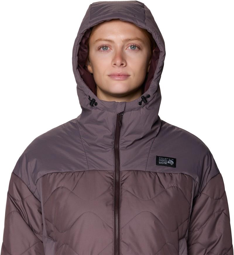 Apres Pro Insulated Hooded Jacket - Womens - purple sage 1
