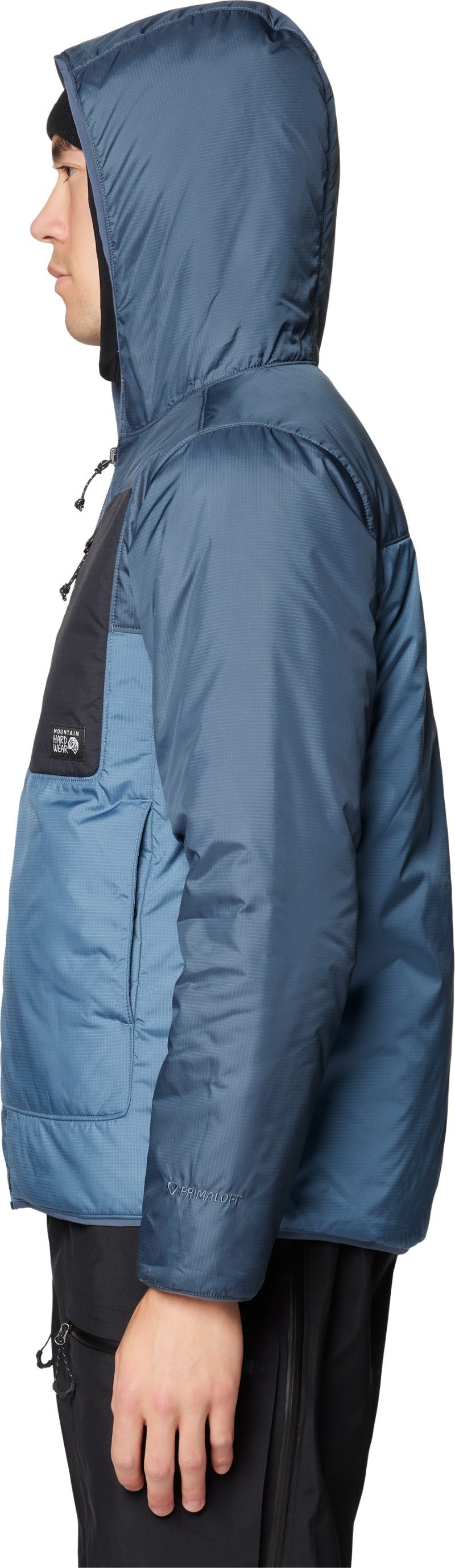 Après Pro Insulated Hooded Jacket - Mens - adriatic blue / moon blue / black 1