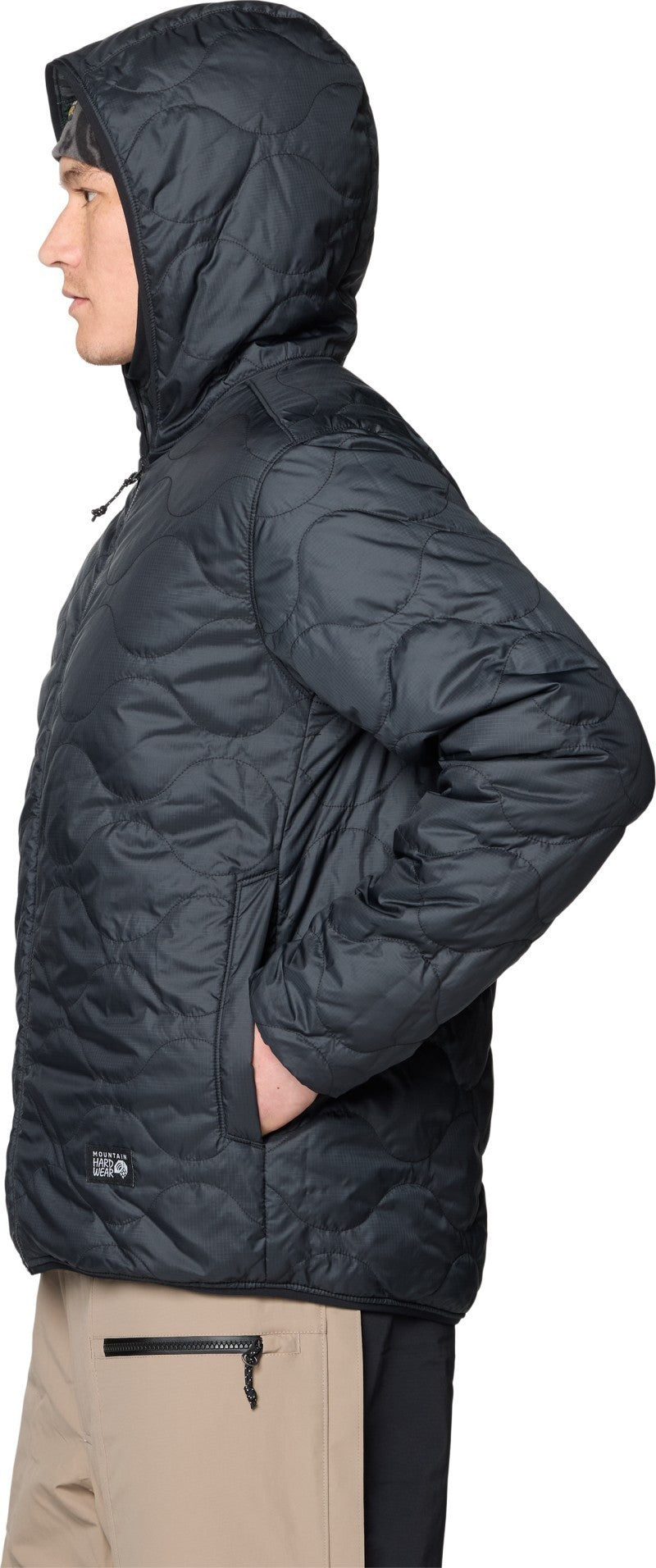 Après Pro Insulated Hooded Jacket - Mens - volcanic rockstrata / black 1