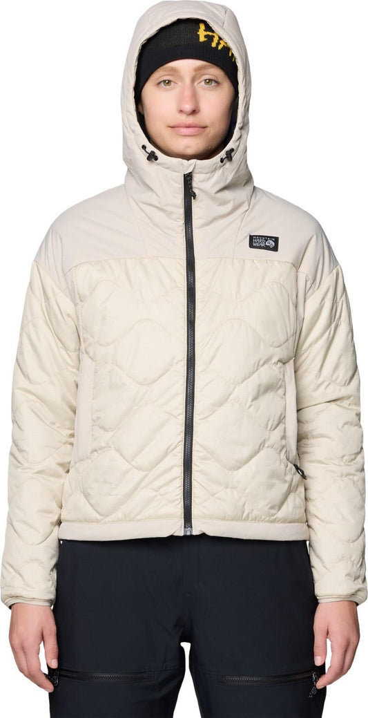 Après Pro Insulated Hooded Jacket - Womens - fossil 1