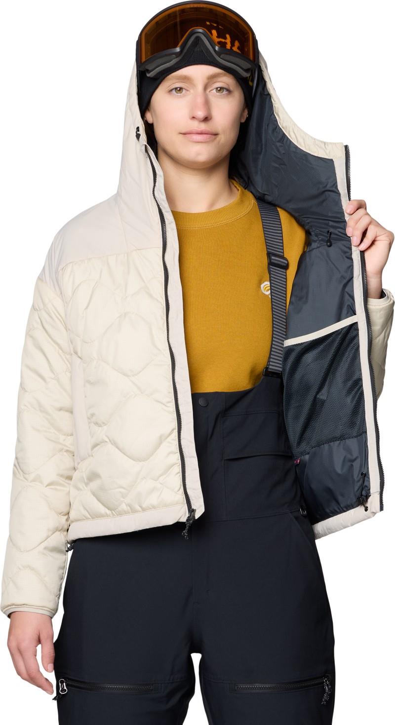 Après Pro Insulated Hooded Jacket - Womens - fossil 1