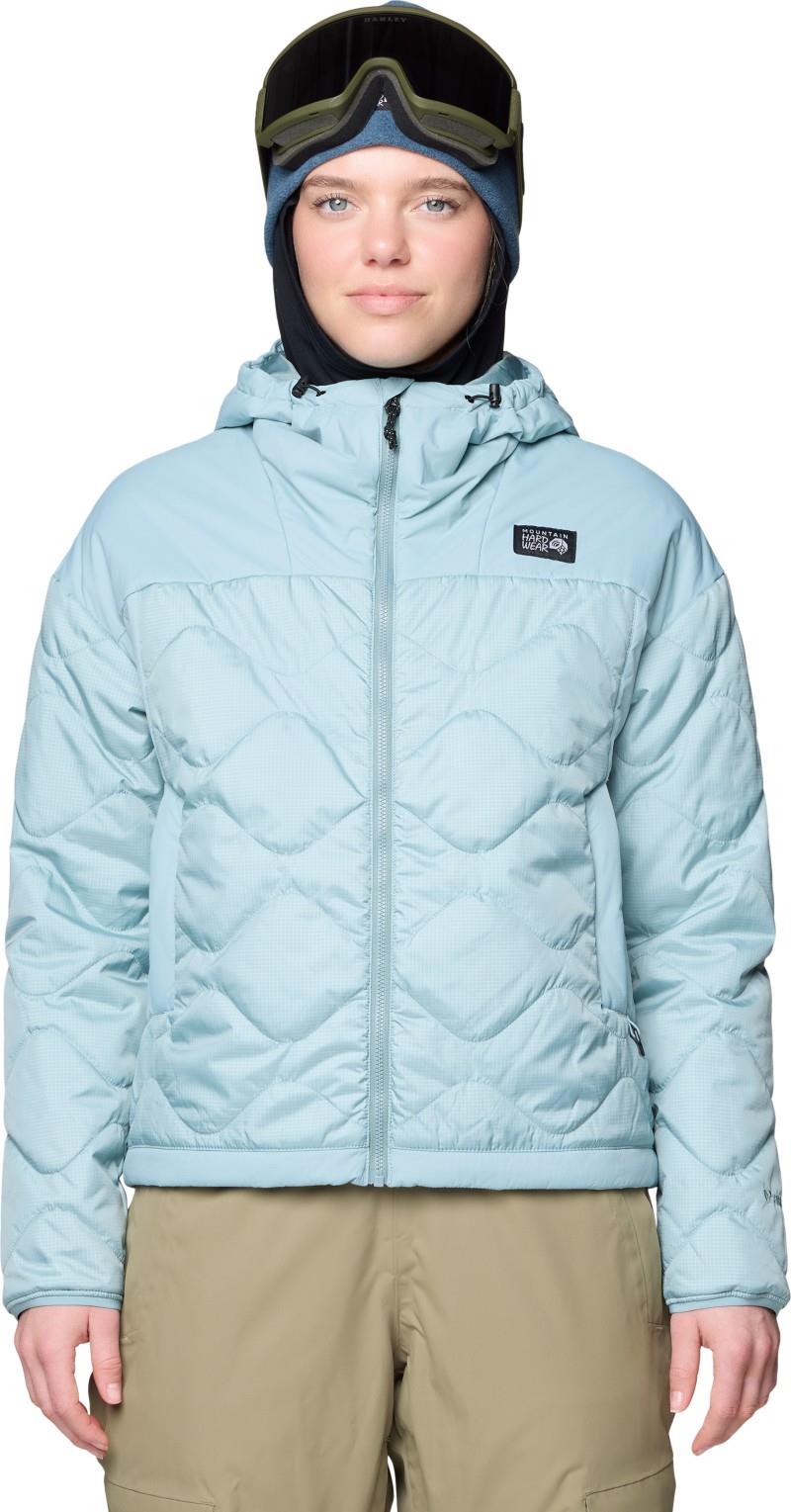 Après Pro Insulated Hooded Jacket - Womens - ice shadow 1