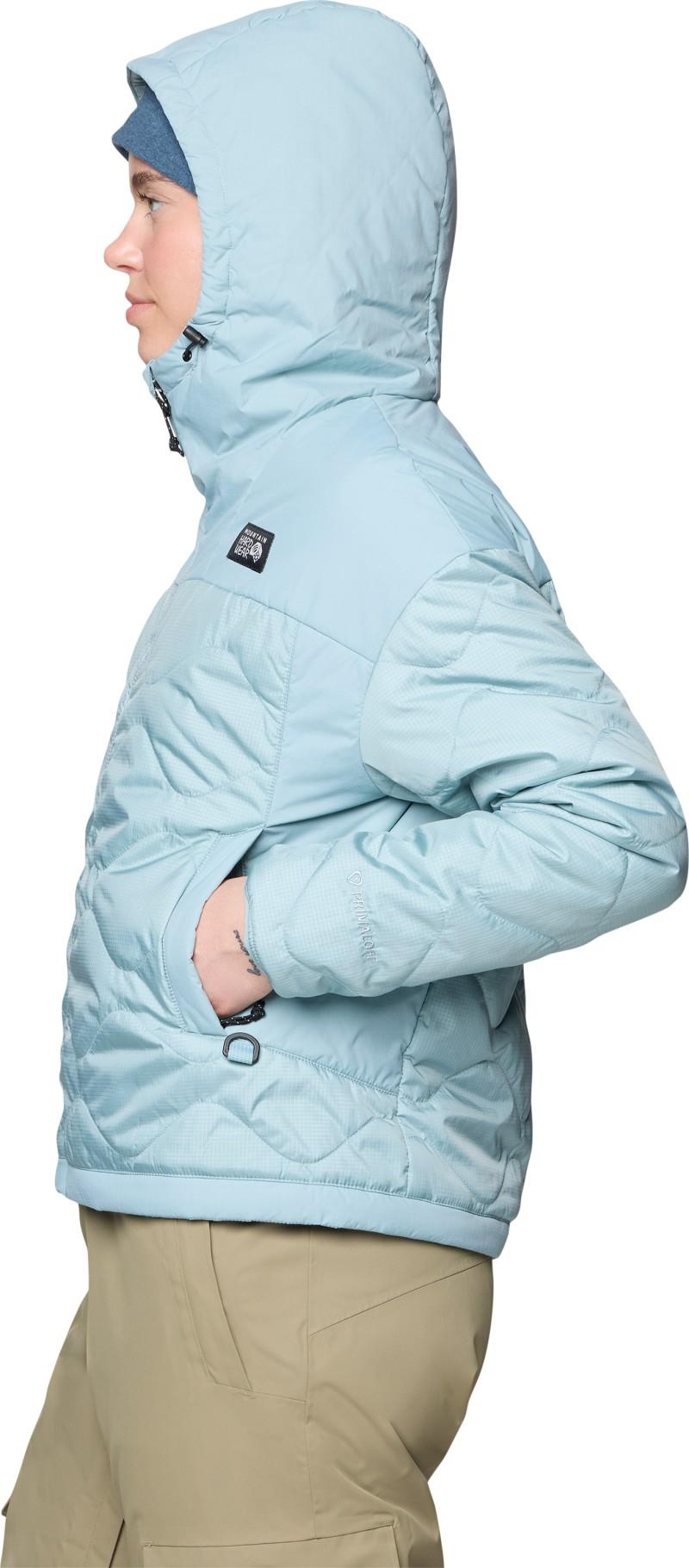 Après Pro Insulated Hooded Jacket - Womens - ice shadow 1