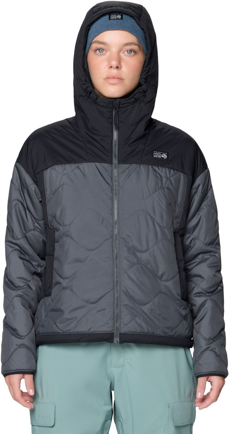 Après Pro Insulated Hooded Jacket - Womens - volcanic / black 1