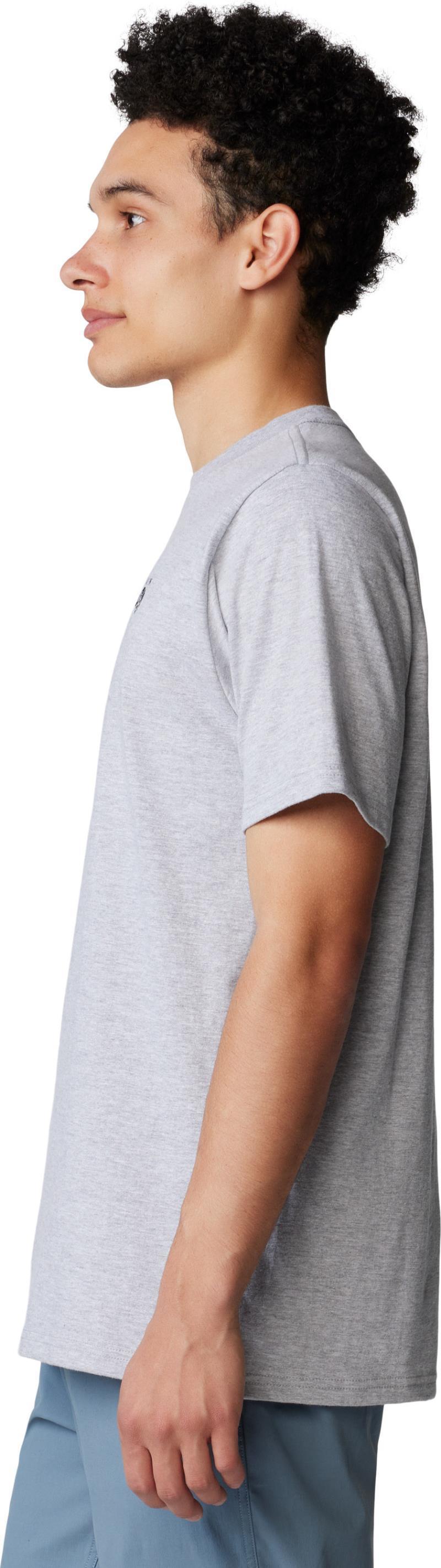Back Logo SS - Mens - Hardwear Grey Heather 5