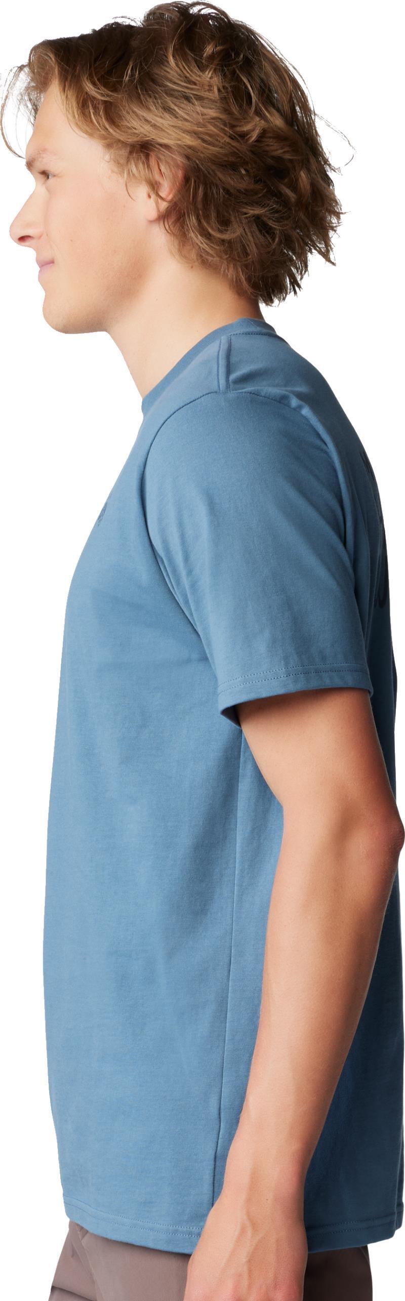 Back Logo SS - Mens - adriatic blue 1