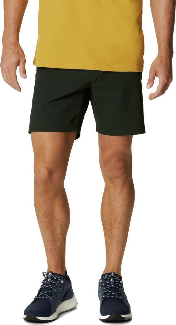 Basin Trek Shorts, Long - Mens - Black Sage 1