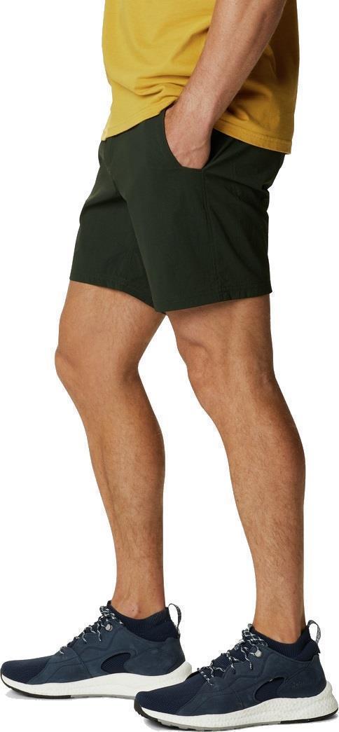 Basin Trek Shorts, Long - Mens - Black Sage 2