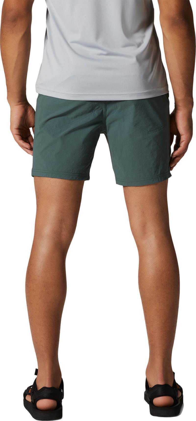 Basin Trek Shorts, Long - Mens - Black Spruce 3