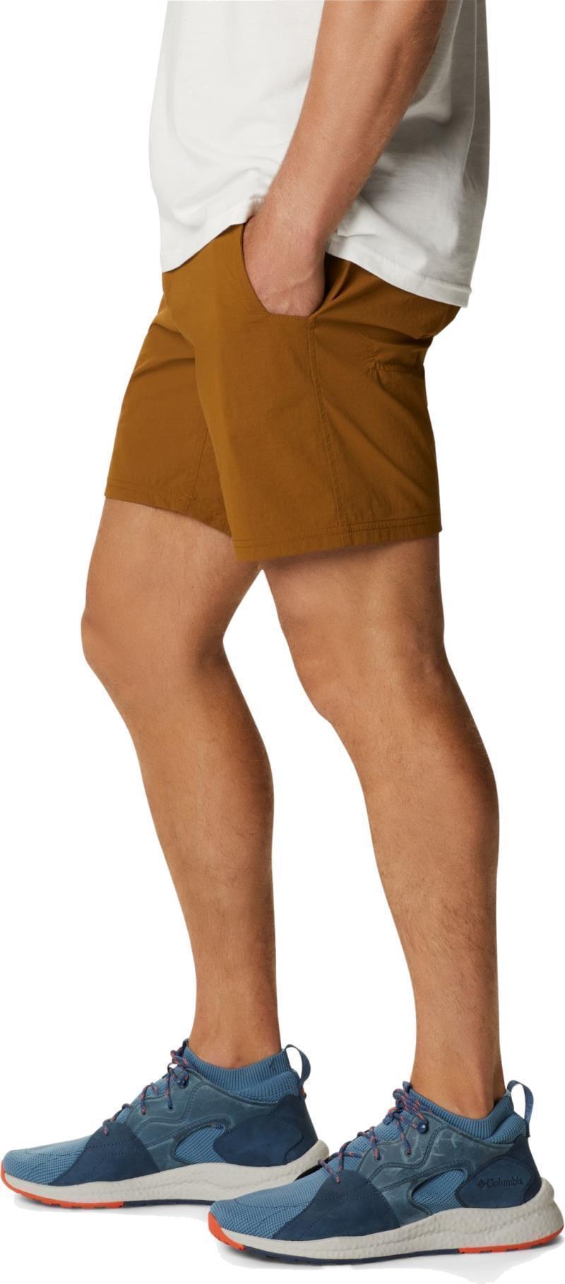 Basin Trek Shorts, Long - Mens - Golden Brown 2