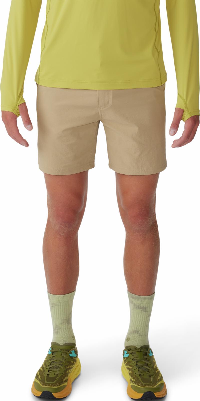 Basin Trek Shorts, Long - Mens - Moab Tan 2