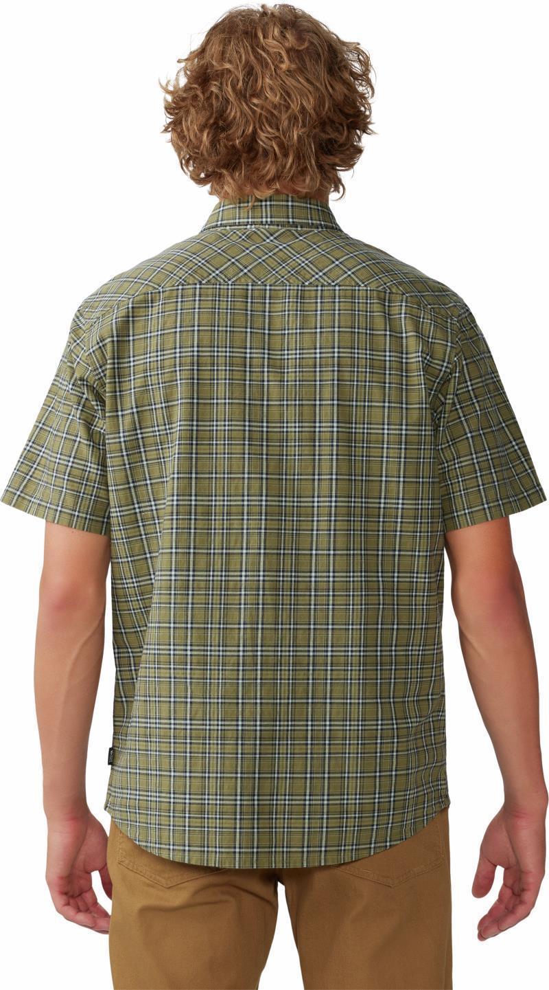 Big Cottonwood SS Shirt, Tall - Mens - Combat Green Canopy Plaid 2