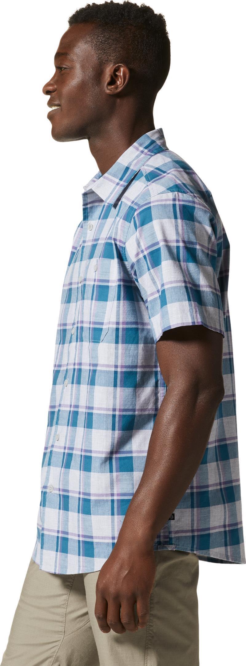 Big Cottonwood SS Shirt, Tall - Mens - Glacial Sliding Window Plaid 3