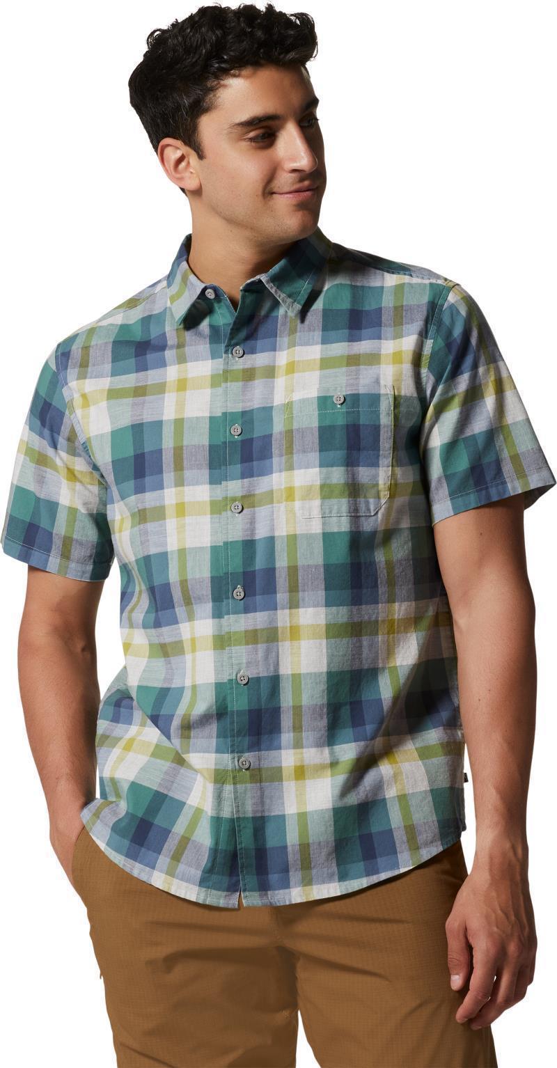 Big Cottonwood SS Shirt, Tall - Mens - Mint Palm 1