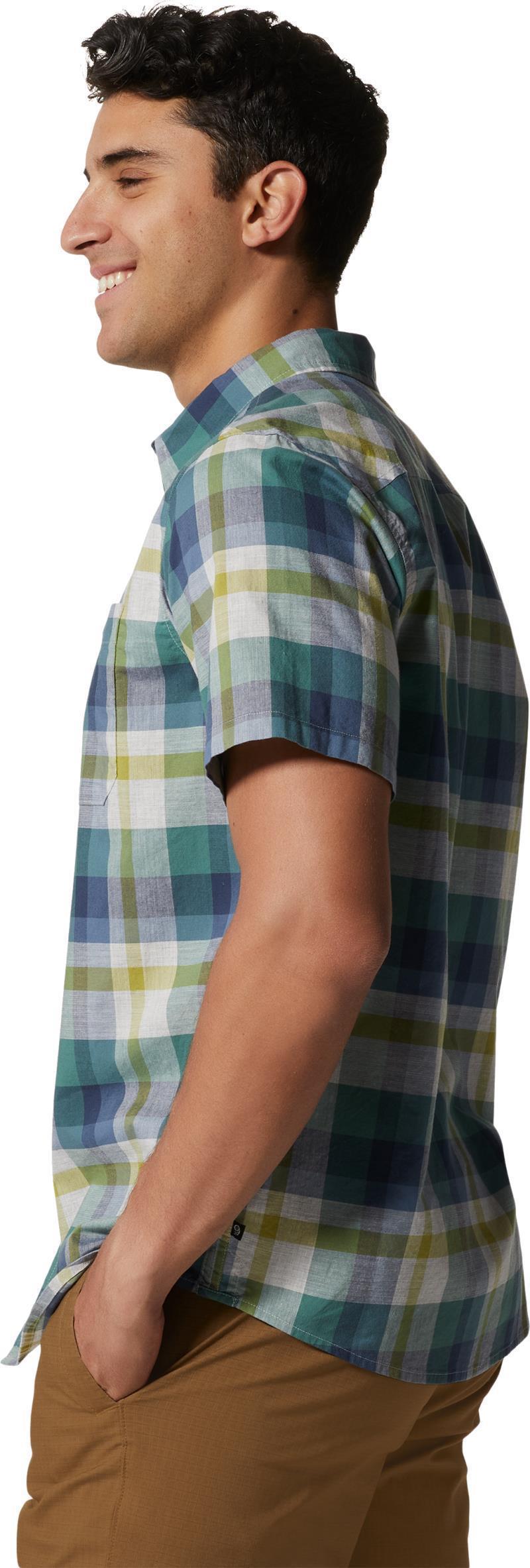 Big Cottonwood SS Shirt, Tall - Mens - Mint Palm 3