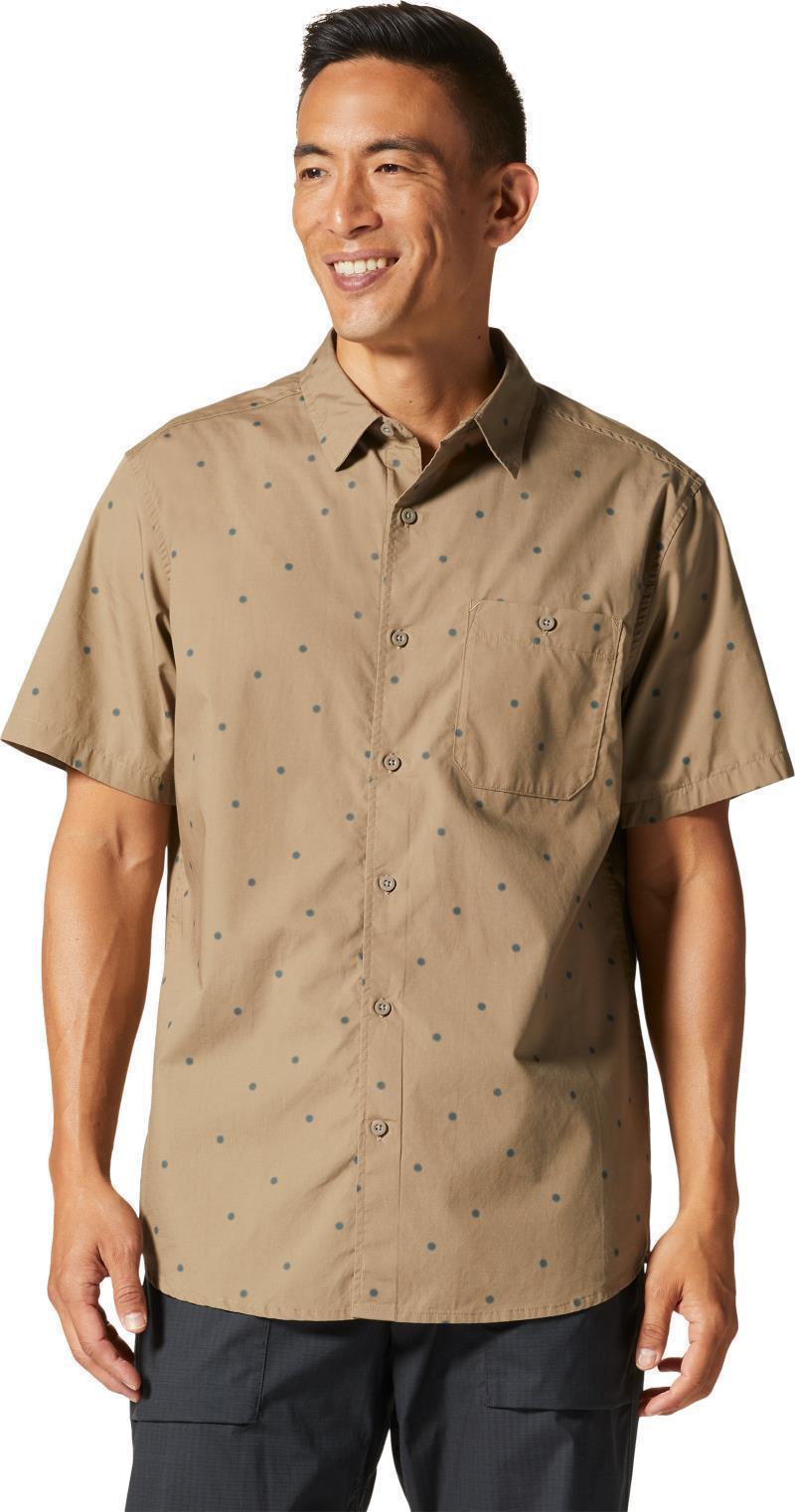 Big Cottonwood SS Shirt, Tall - Mens - Trail Dust Micro Sun Dot Print 1