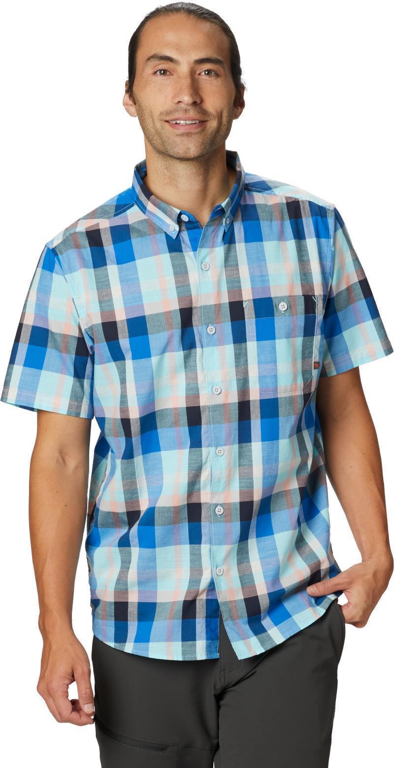 Big Cottonwood SS Shirt - Mens - Altitude Blue 1