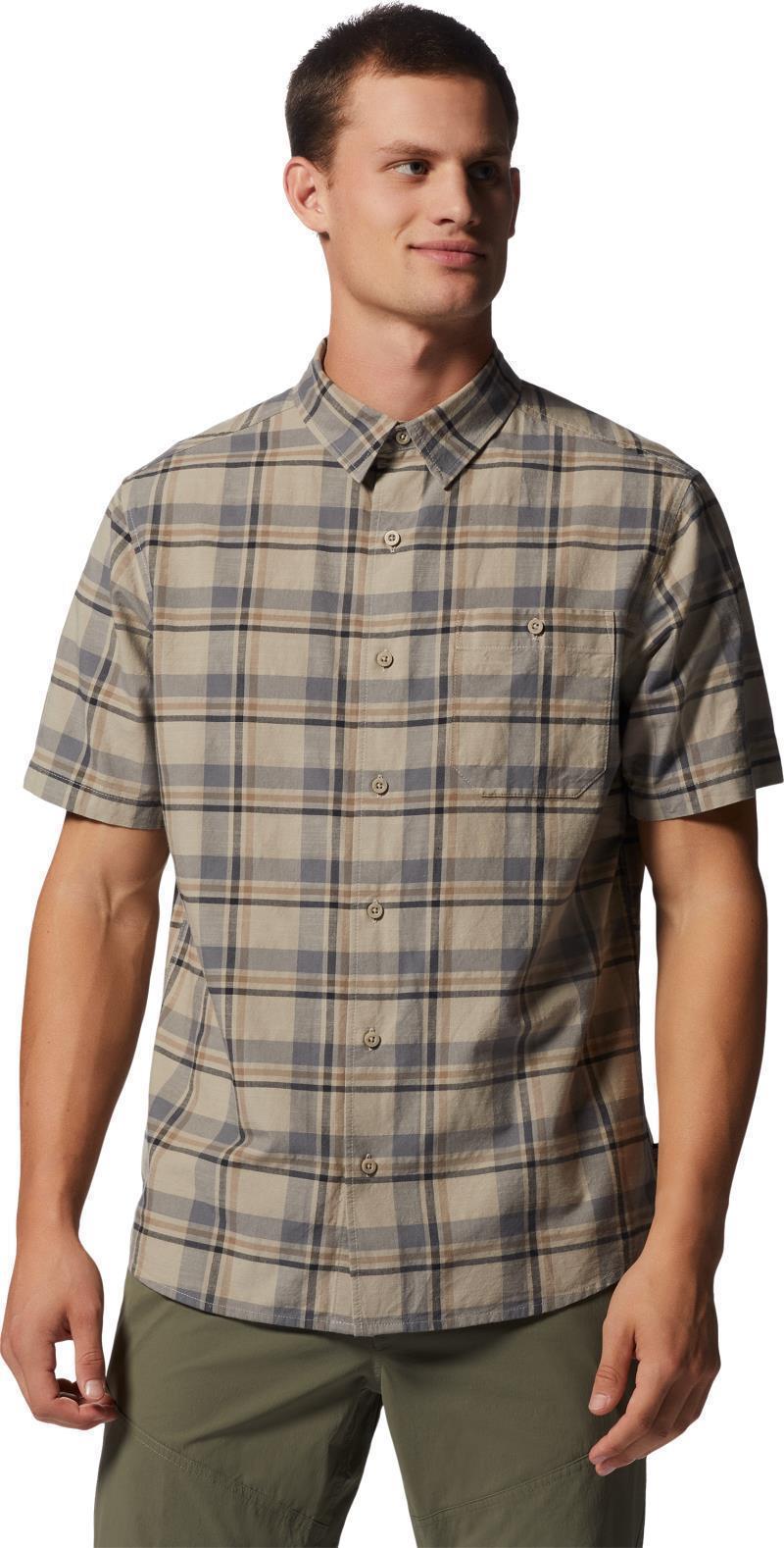 Big Cottonwood SS Shirt - Mens - Badlands Hammock Plaid 1