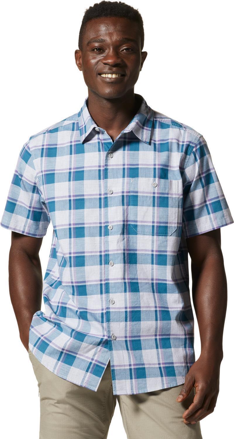 Big Cottonwood SS Shirt - Mens - Glacial Sliding Window Plaid 1