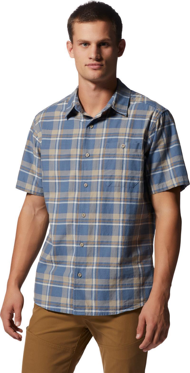 Big Cottonwood SS Shirt - Mens - Light Zinc Hammock Plaid 1