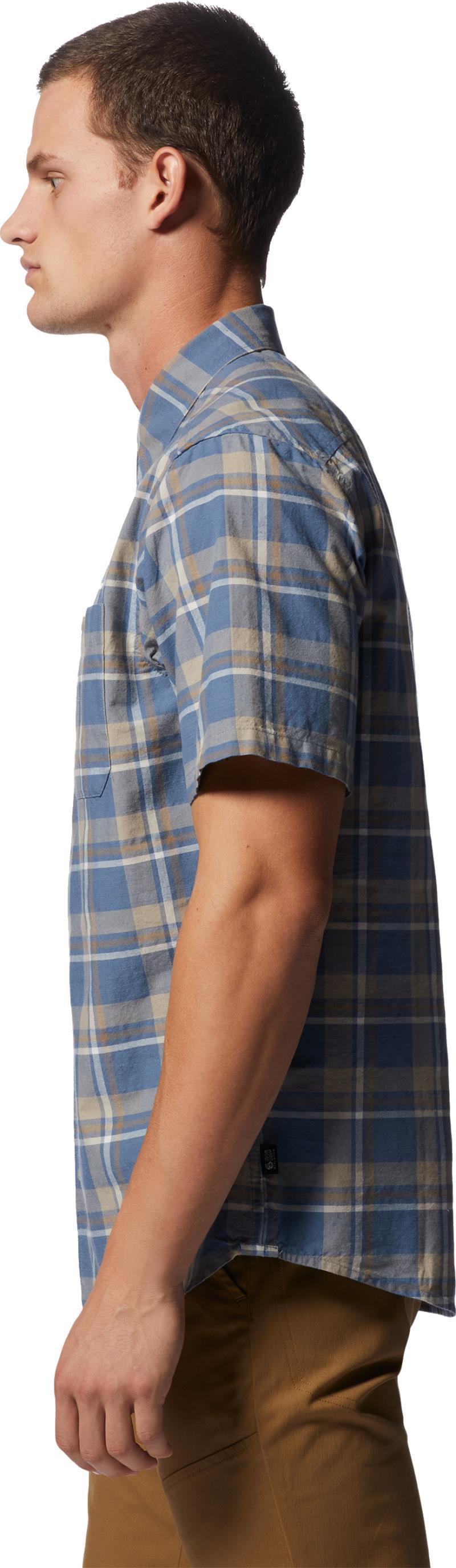 Big Cottonwood SS Shirt - Mens - Light Zinc Hammock Plaid 2