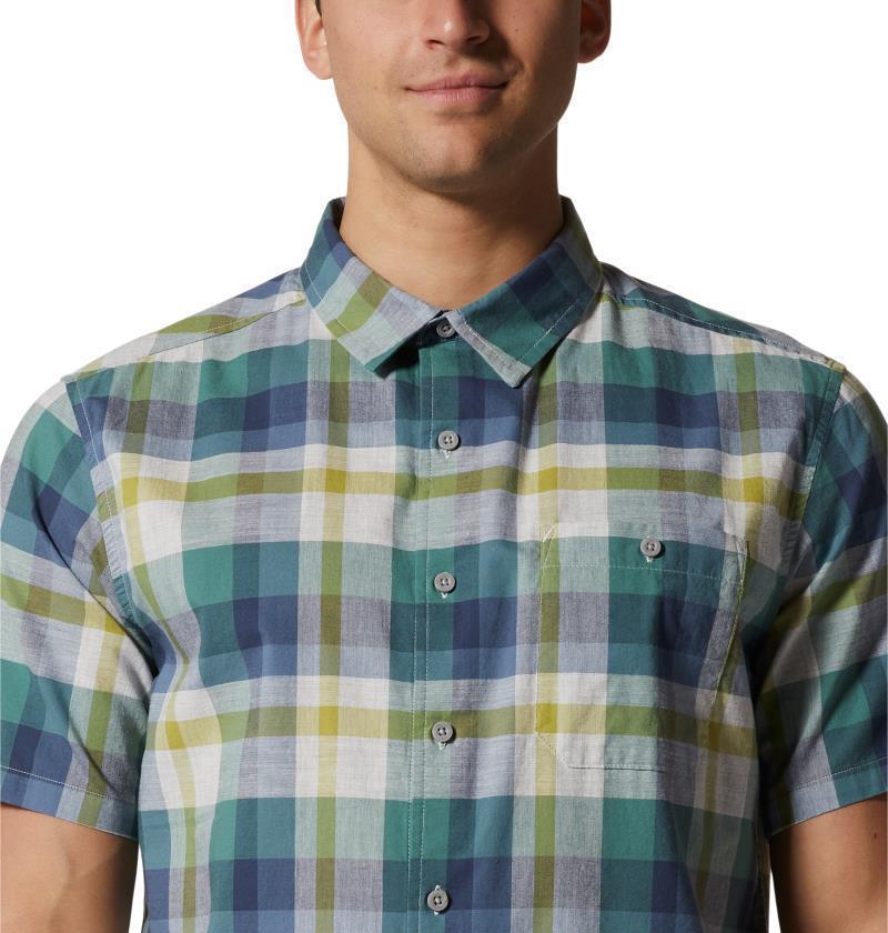 Big Cottonwood SS Shirt - Mens - Mint Palm 1