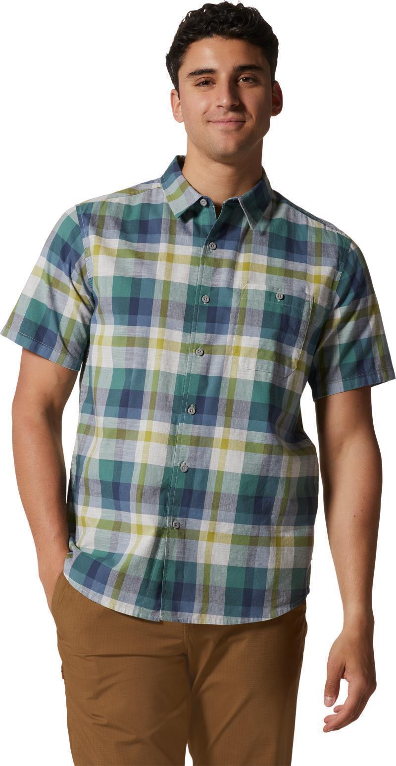 Big Cottonwood SS Shirt - Mens - Mint Palm 2