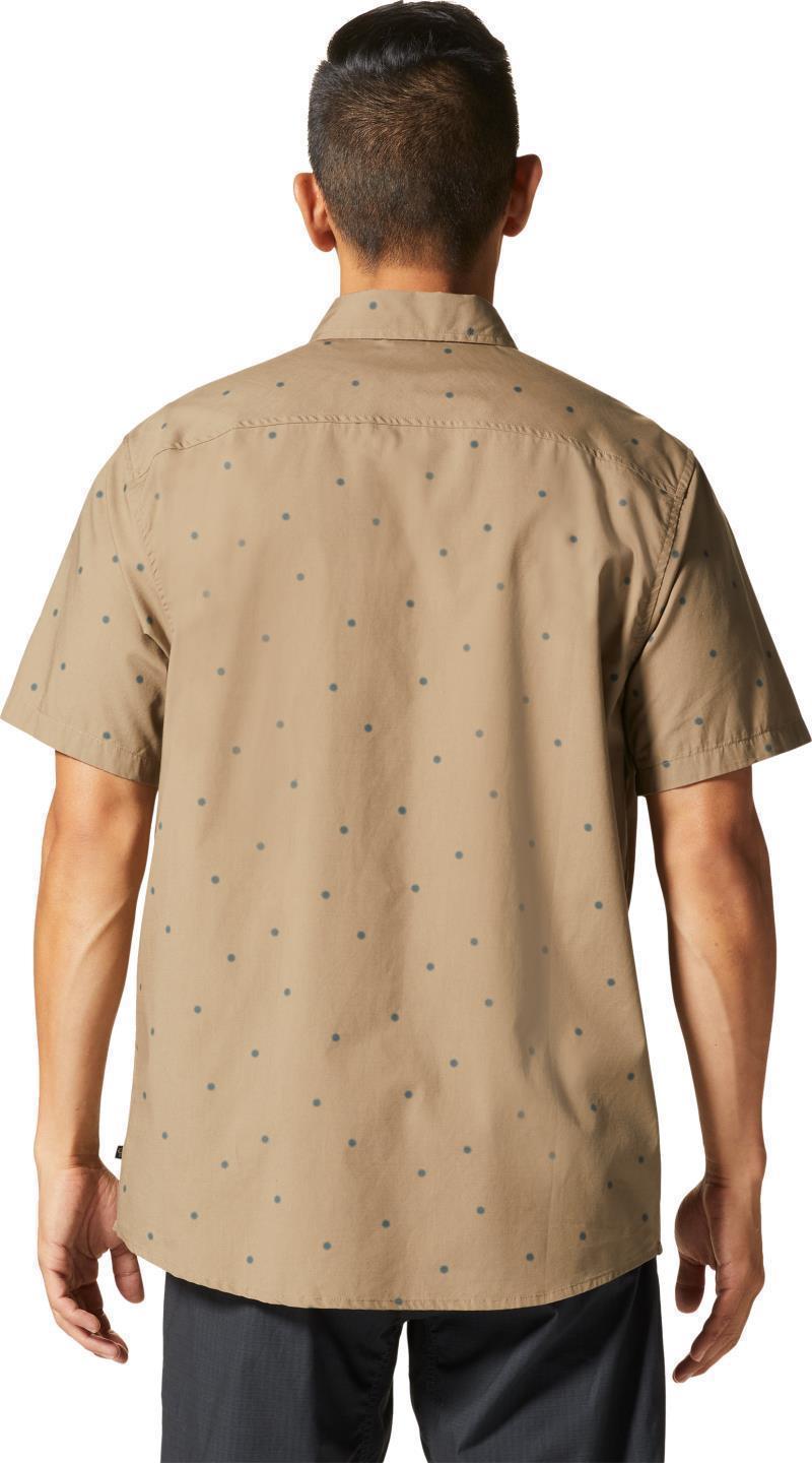 Big Cottonwood SS Shirt - Mens - Trail Dust Micro Sun Dot Print 2
