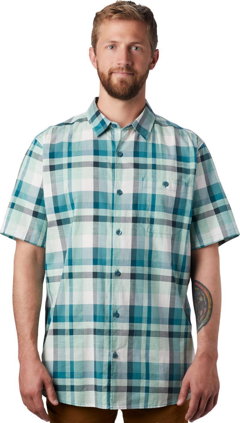 Big Cottonwood SS Shirt - Mens - Washed Turq 1