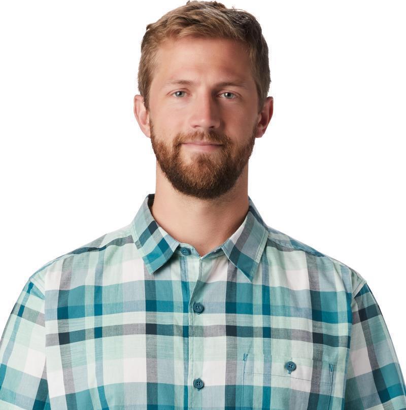 Big Cottonwood SS Shirt - Mens - Washed Turq 3