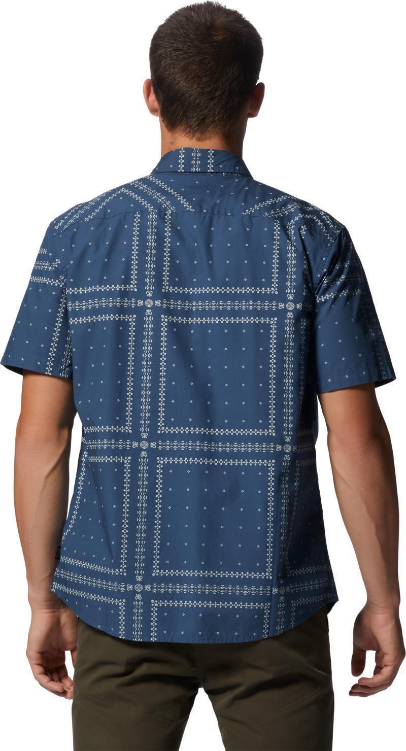 Big Cottonwood SS Shirt - Mens - Zinc Bandana Grid 3