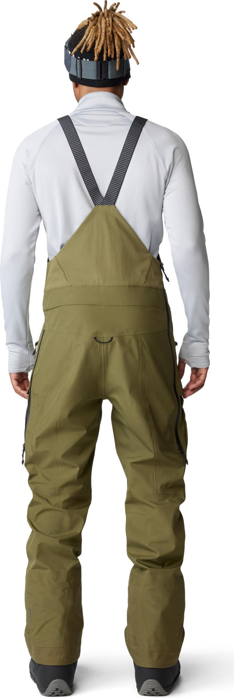 Boundary Ridge GTX Bibs, Long - Mens - Combat Green 2