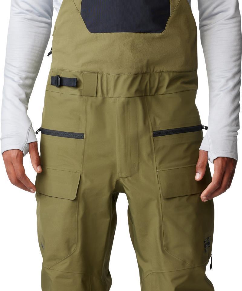 Boundary Ridge GTX Bibs, Long - Mens - Combat Green 4