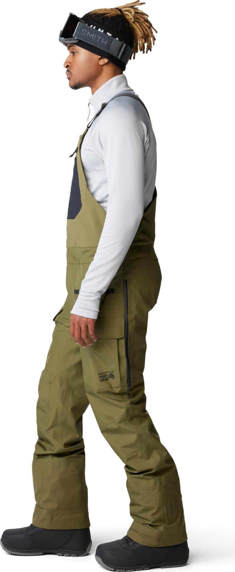 Boundary Ridge GTX Bibs, Long - Mens - Combat Green 8