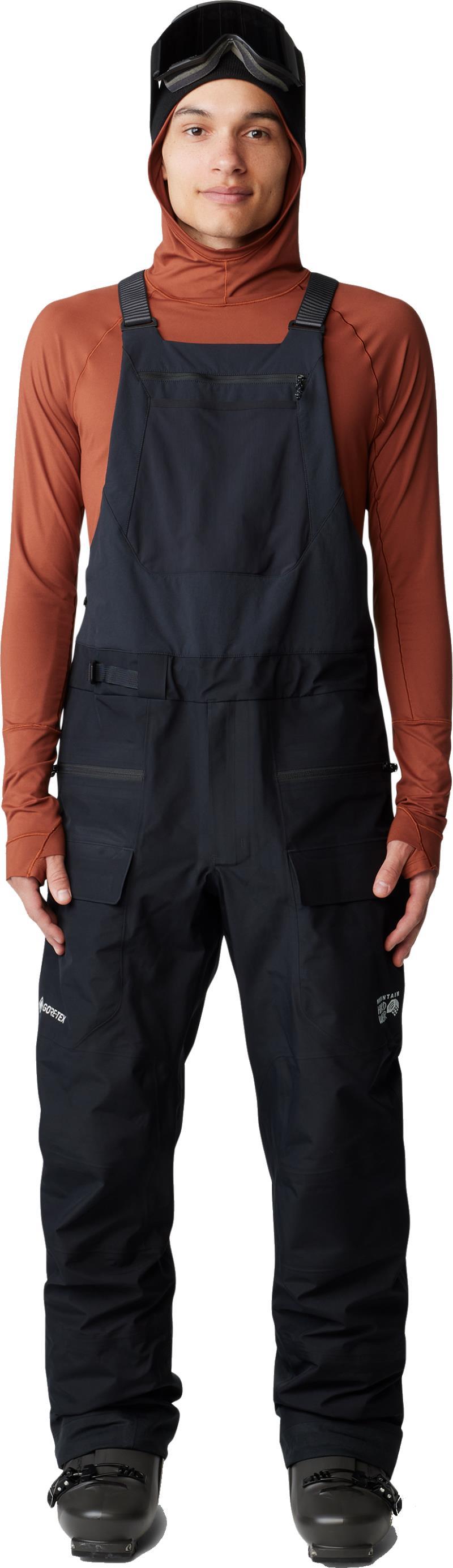 Boundary Ridge GTX Bibs, Long - Mens - black 1