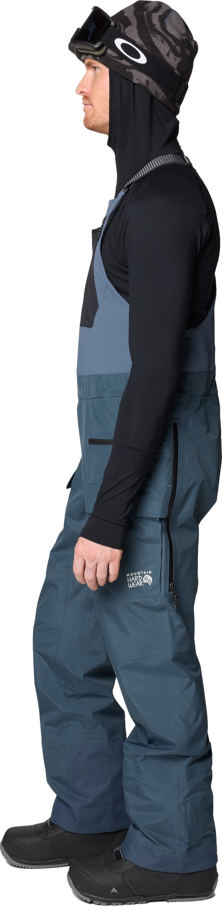 Boundary Ridge GTX Bibs, Long - Mens - moon blue 1