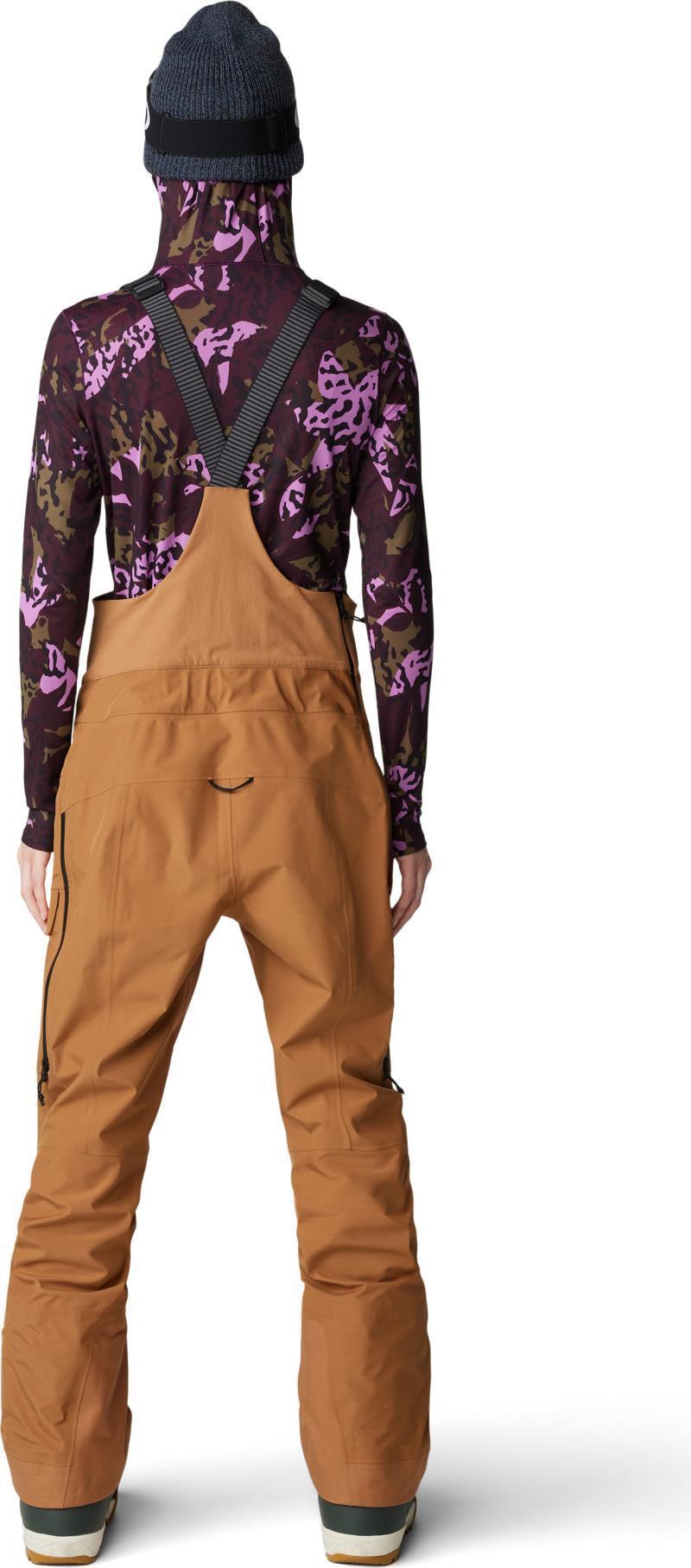 Boundary Ridge GTX Bibs, Short - Womens - Copper Clay 3