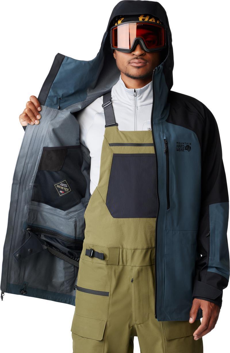 Boundary Ridge GTX Jacket - Mens - Moon Blue / Black 5