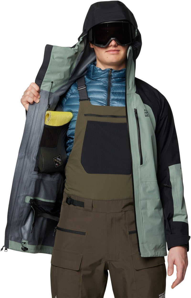 Boundary Ridge GTX Jacket - Mens - wet stone / black 1