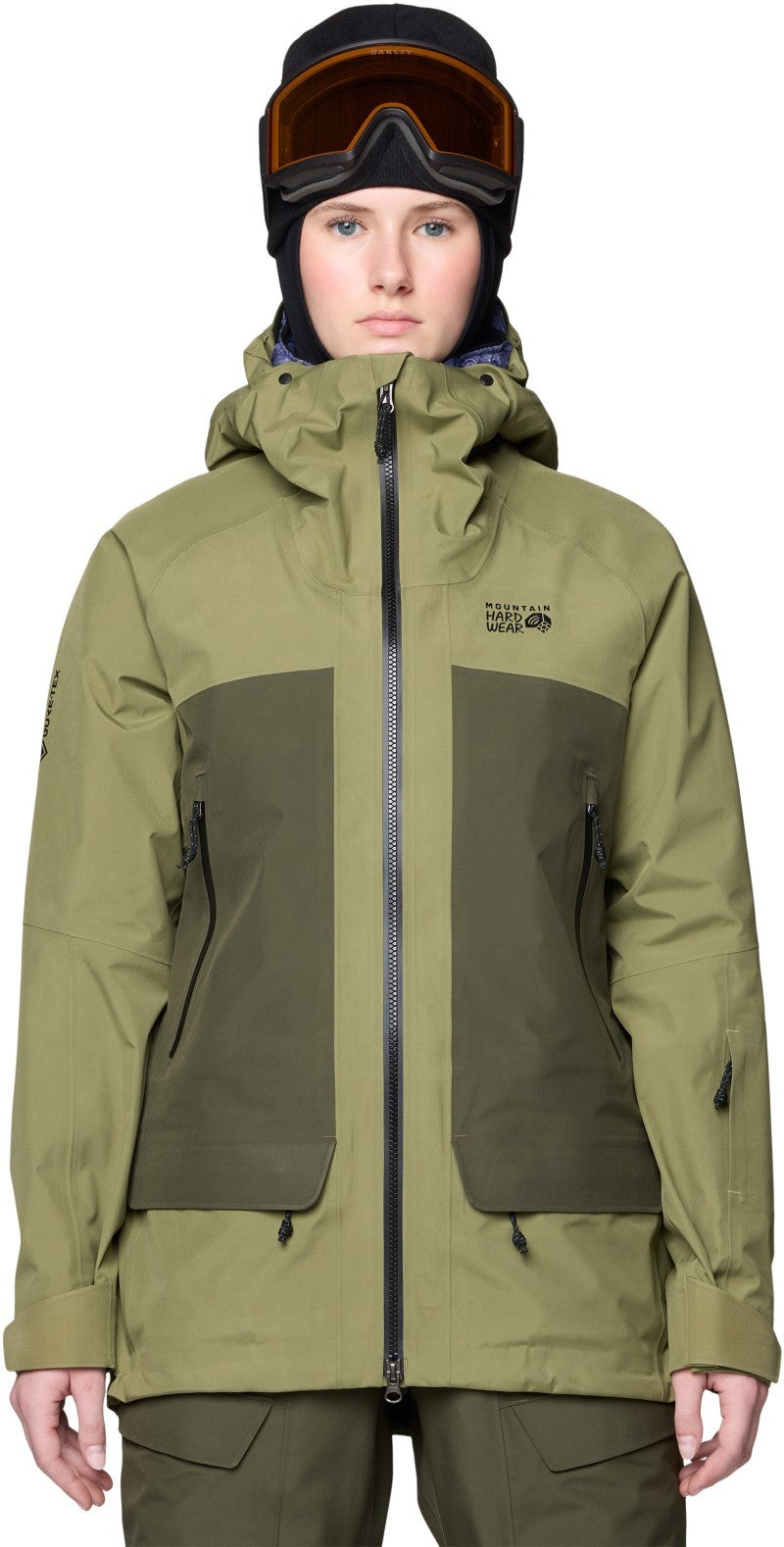 Boundary Ridge GTX Jacket - Womens - landslide / dark pine 1
