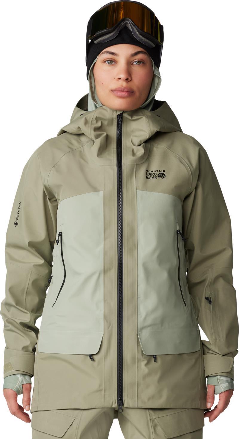 Boundary Ridge GTX Jacket - Womens - mantis green / white sage 1