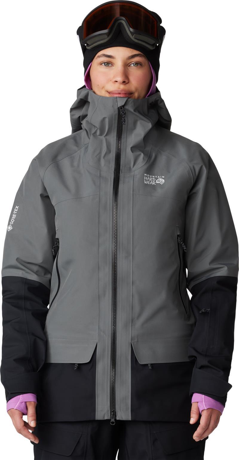 Boundary Ridge GTX Jacket - Womens - sediment / black 1