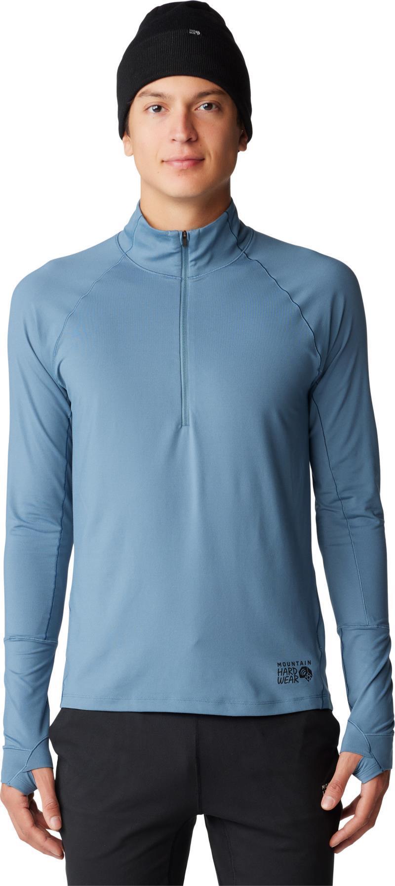 Butter Up Half Zip - Mens - Adriatic Blue 1
