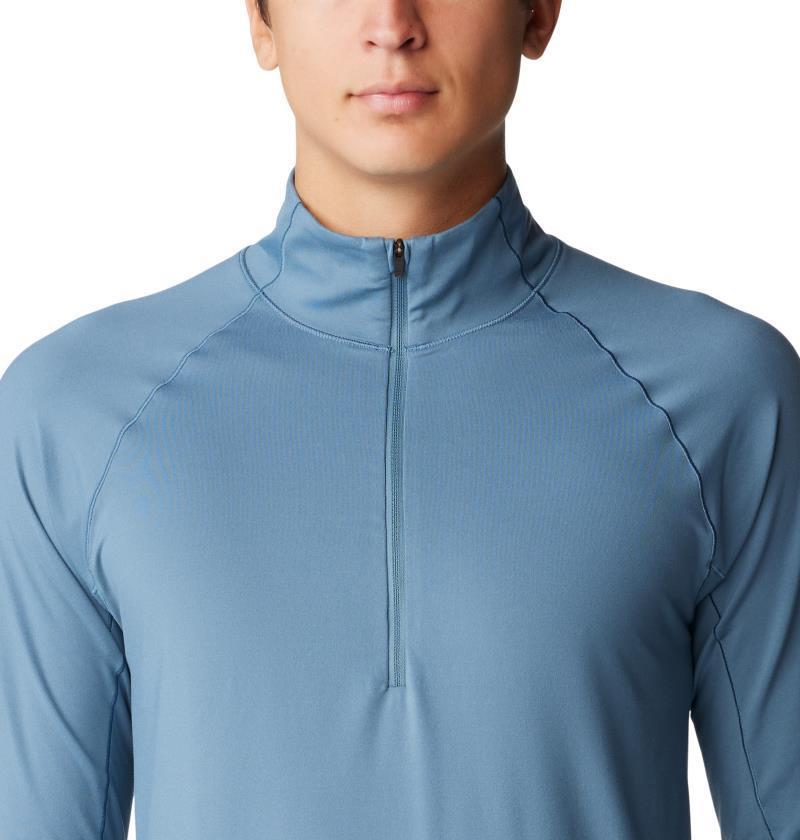 Butter Up Half Zip - Mens - Adriatic Blue 6